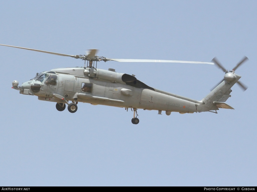 Aircraft Photo of HS.23-03 | Sikorsky SH-60B Seahawk (S-70B-1) | Spain - Navy | AirHistory.net #470789