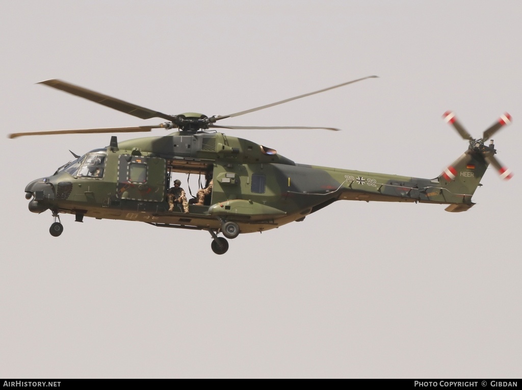 Aircraft Photo of 7832 | NHI NH90 TTH | Germany - Army | AirHistory.net #470796