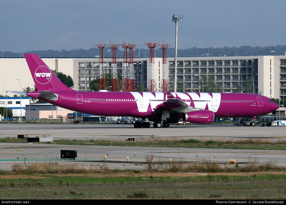 Aircraft Photo of TF-LUV | Airbus A330-343 | WOW Air | AirHistory.net #470800