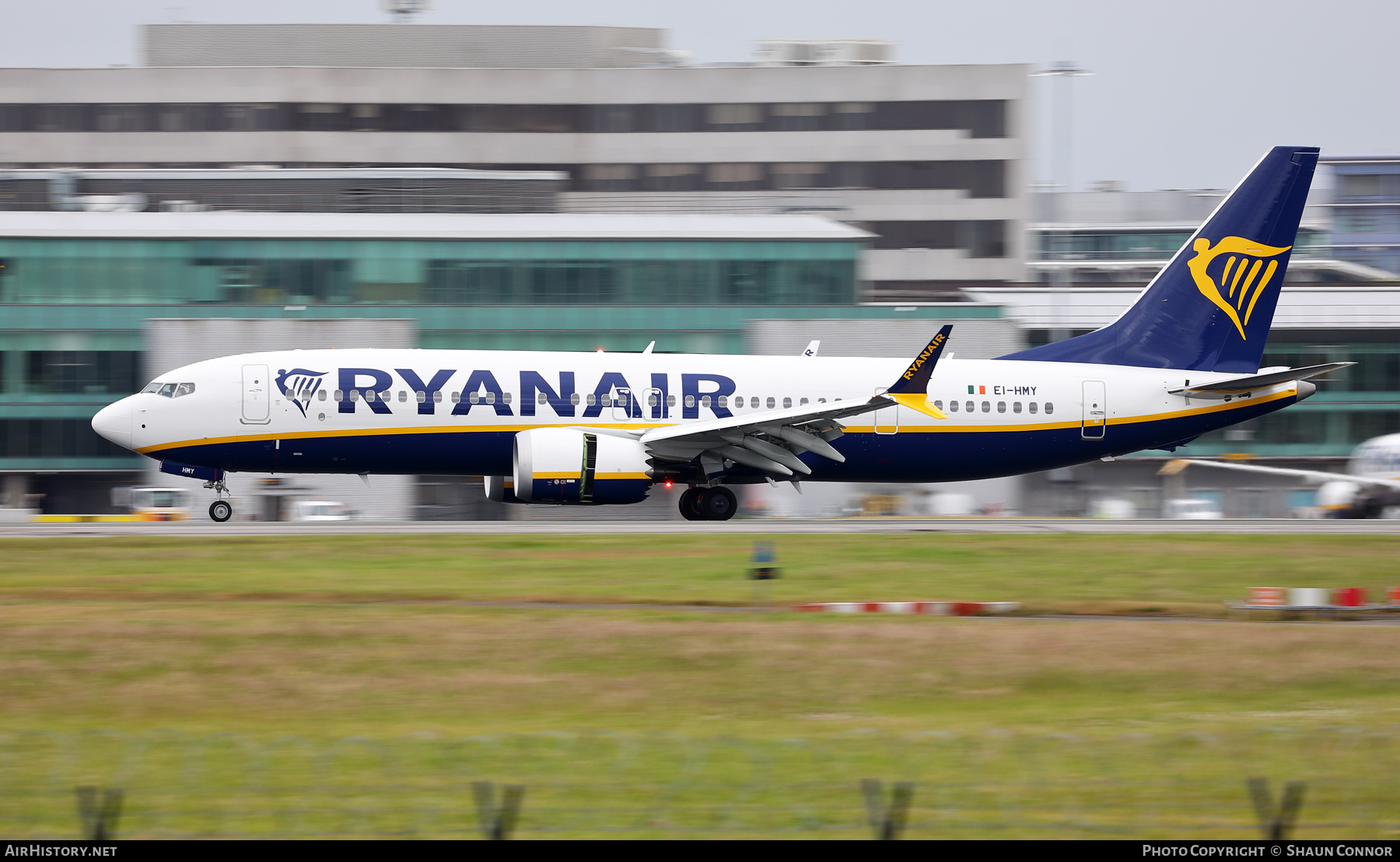 Aircraft Photo of EI-HMY | Boeing 737-8200 Max 200 | Ryanair | AirHistory.net #470816