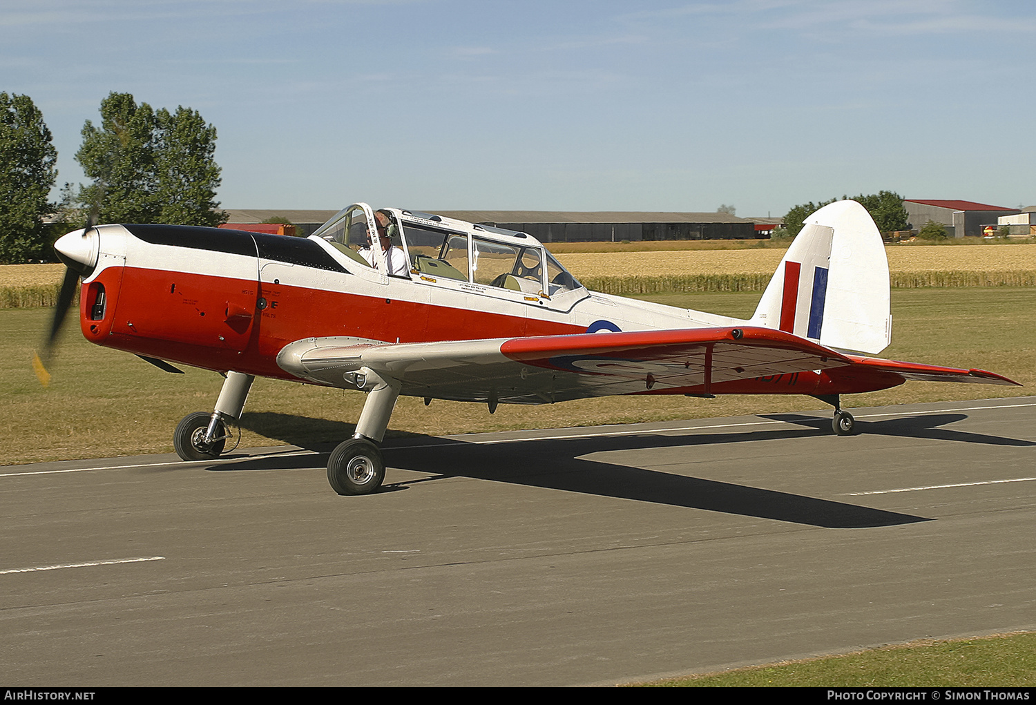 Aircraft Photo of G-APPM / WB711 | De Havilland DHC-1 Chipmunk Mk22 | UK - Air Force | AirHistory.net #470839