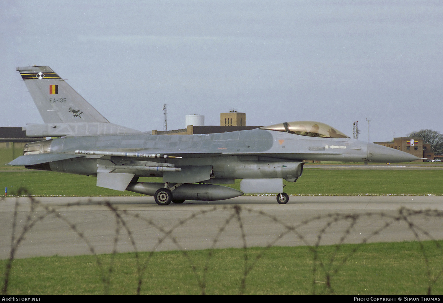 Aircraft Photo of FA-135 | General Dynamics F-16A Fighting Falcon | Belgium - Air Force | AirHistory.net #470841