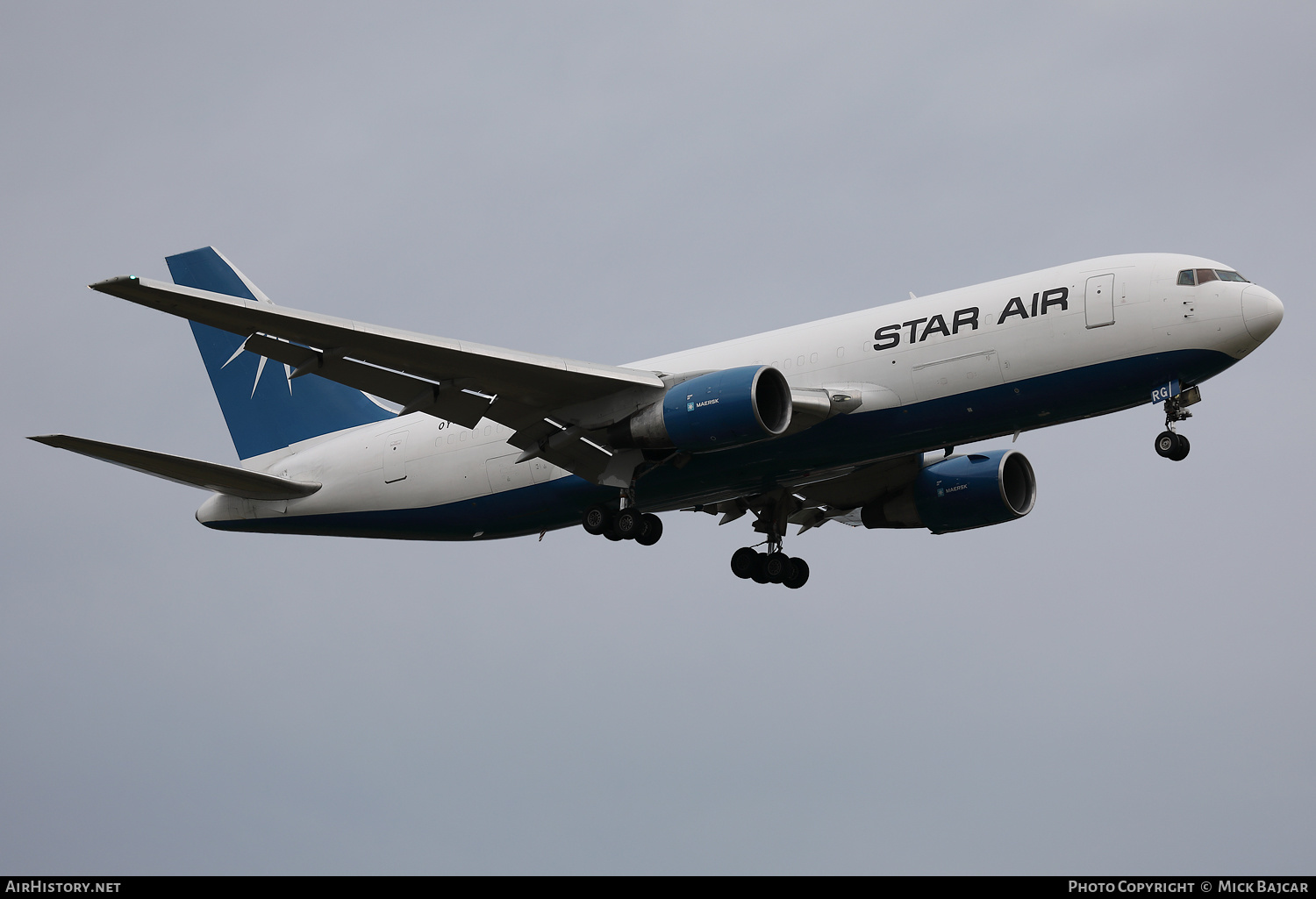 Aircraft Photo of OY-SRG | Boeing 767-219/ER(BDSF) | Star Air | AirHistory.net #470844
