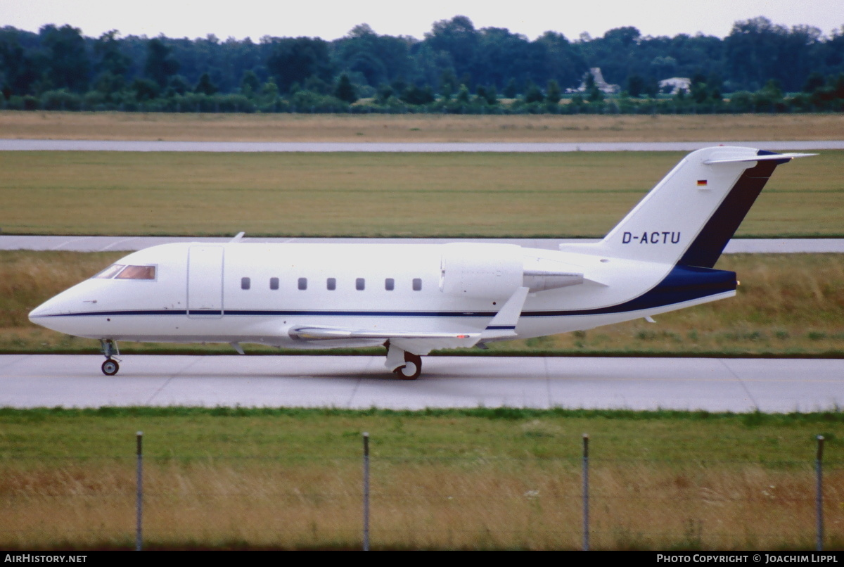 Aircraft Photo of D-ACTU | Canadair Challenger 601-3A (CL-600-2B16) | AirHistory.net #470851