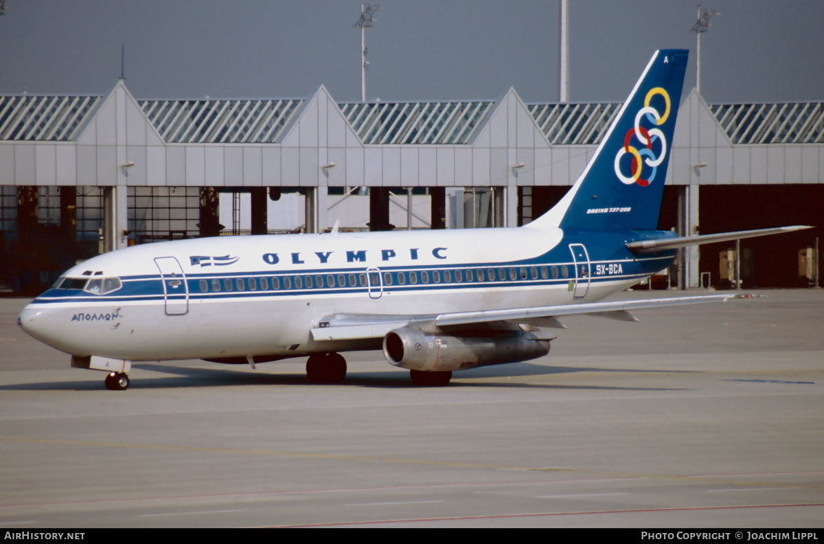 Aircraft Photo of SX-BCA | Boeing 737-284/Adv | Olympic | AirHistory.net #470861