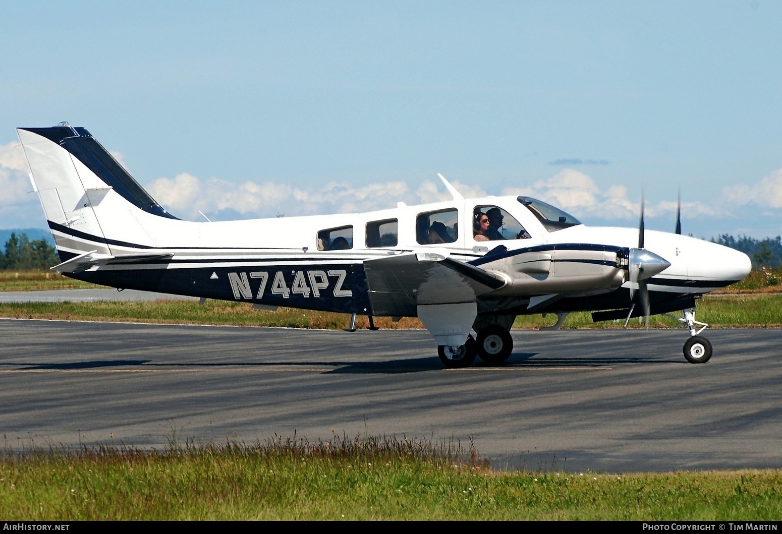 Aircraft Photo of N744PZ | Beech 58P Pressurized Baron | AirHistory.net #470873