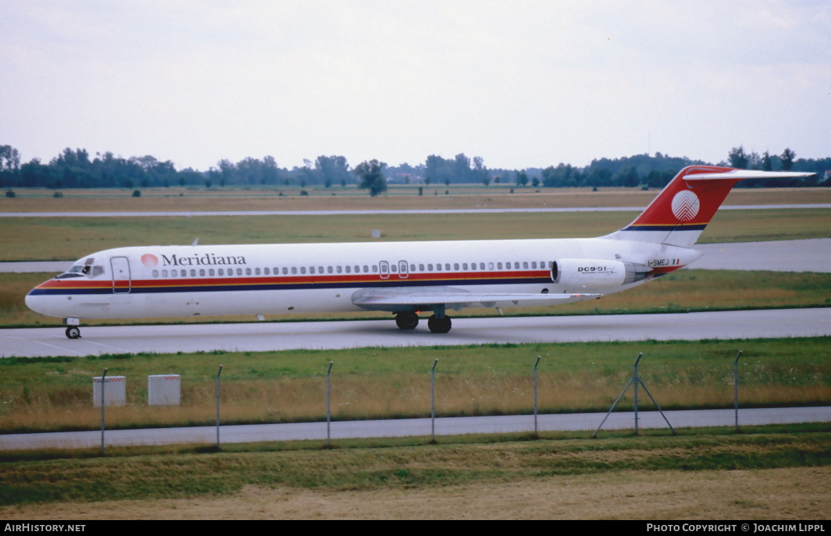 Aircraft Photo of I-SMEJ | McDonnell Douglas DC-9-51 | Meridiana | AirHistory.net #470877