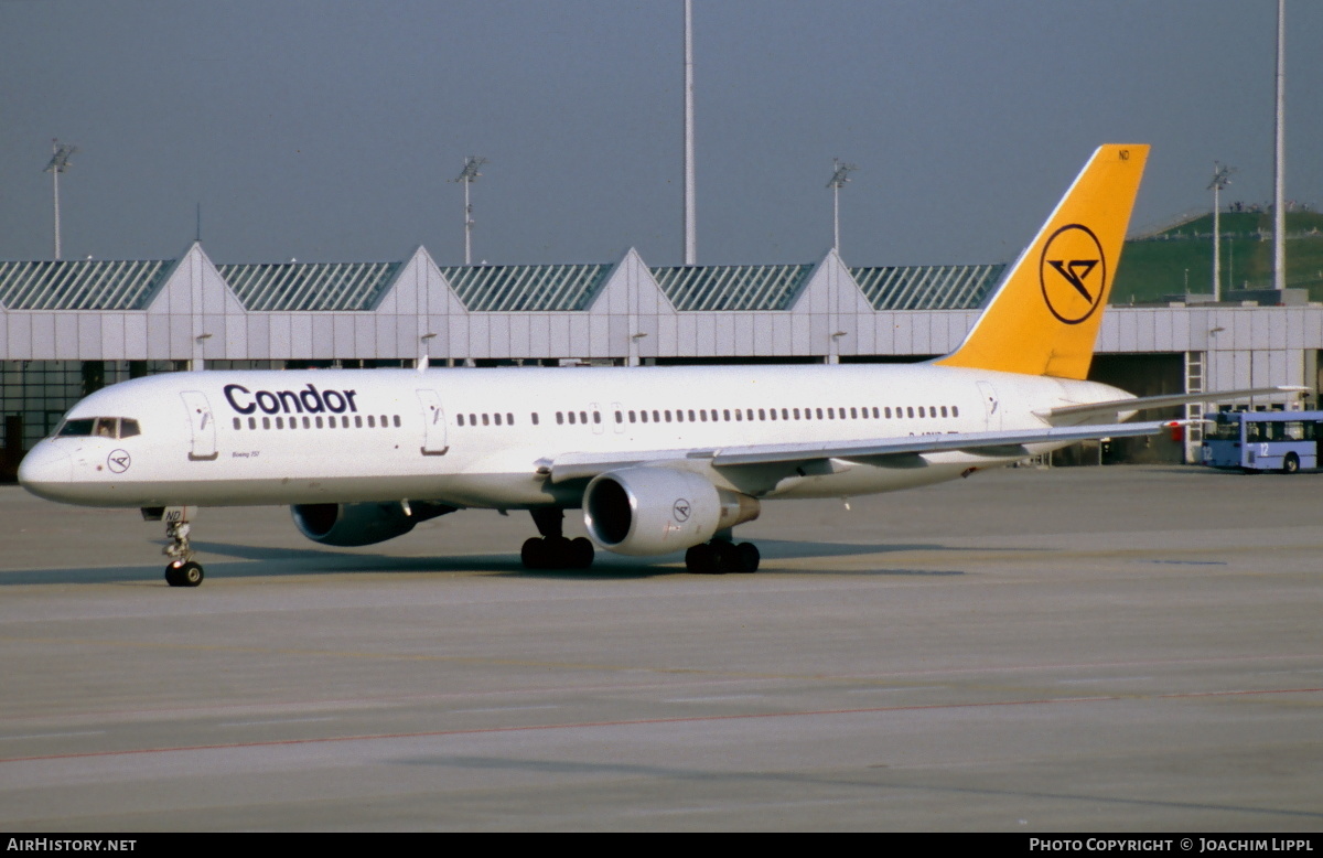 Aircraft Photo of D-ABNO | Boeing 757-230 | Condor Flugdienst | AirHistory.net #470881