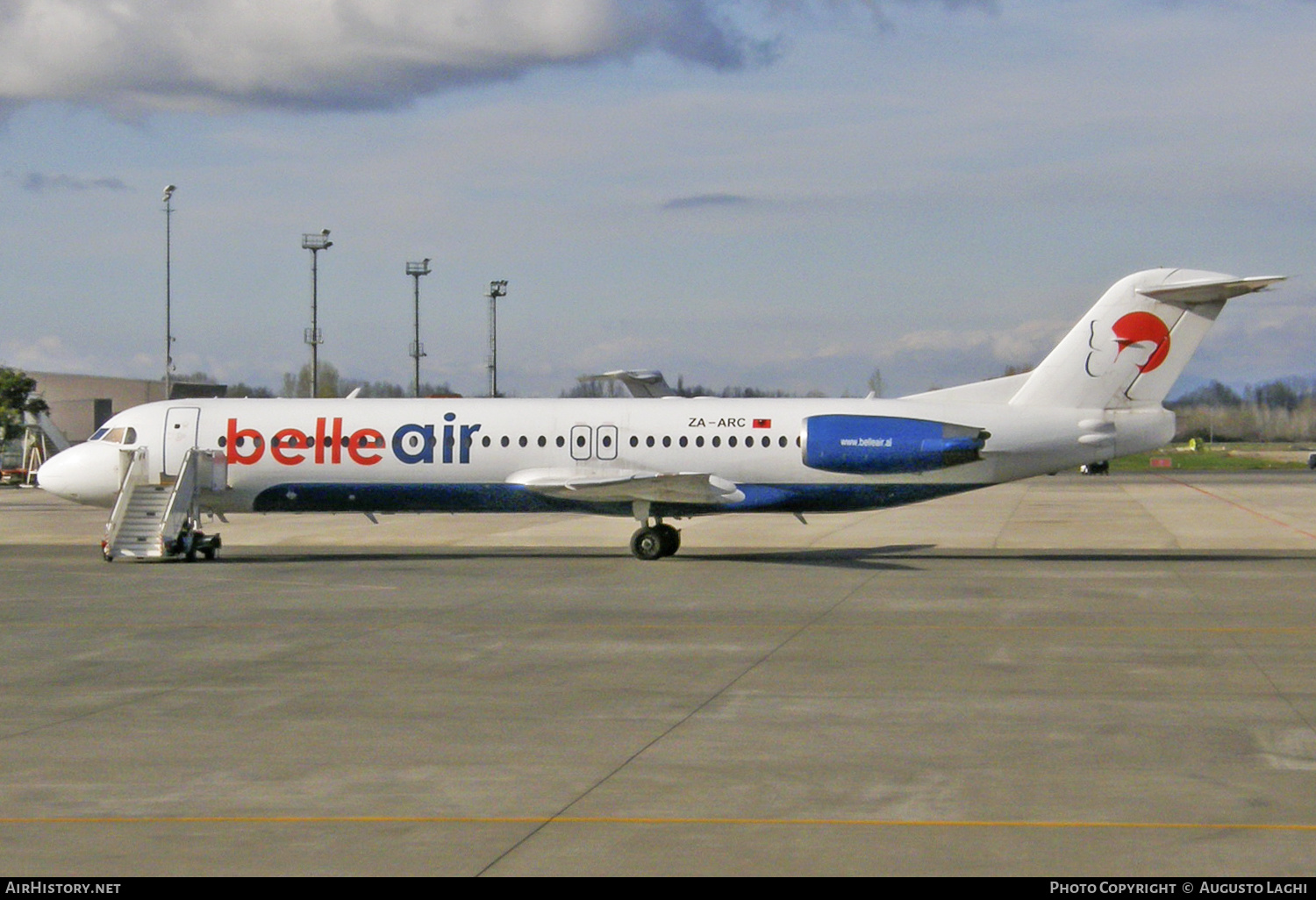 Aircraft Photo of ZA-ARC | Fokker 100 (F28-0100) | Belle Air | AirHistory.net #470894