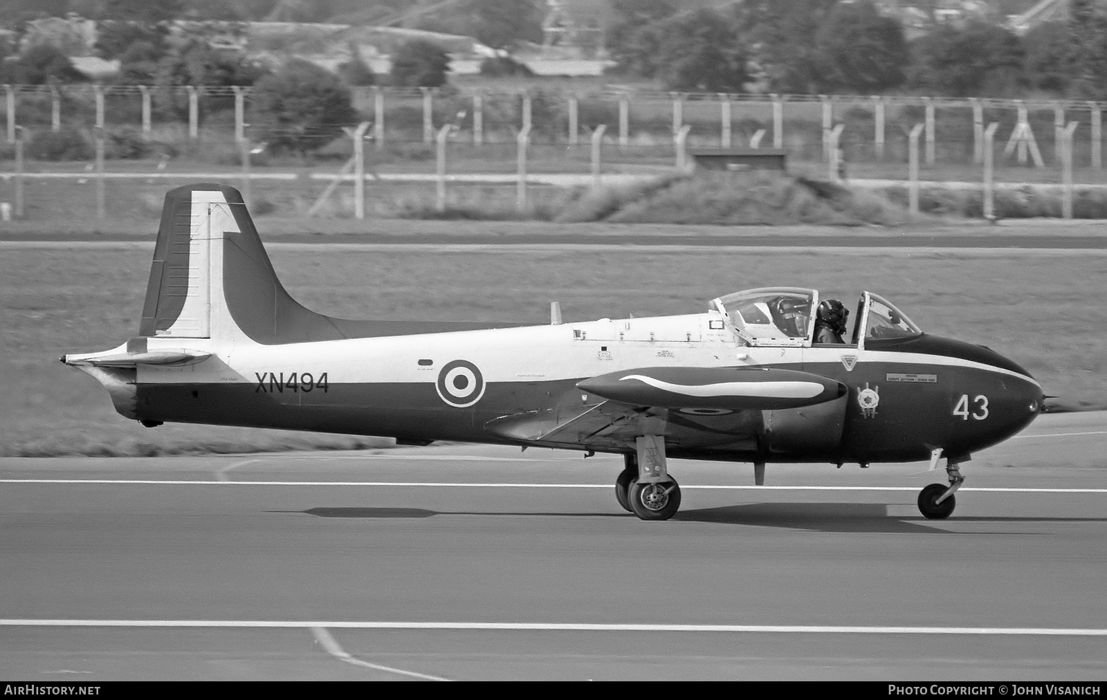 Aircraft Photo of XN494 | Hunting P.84 Jet Provost T3A | UK - Air Force | AirHistory.net #470896
