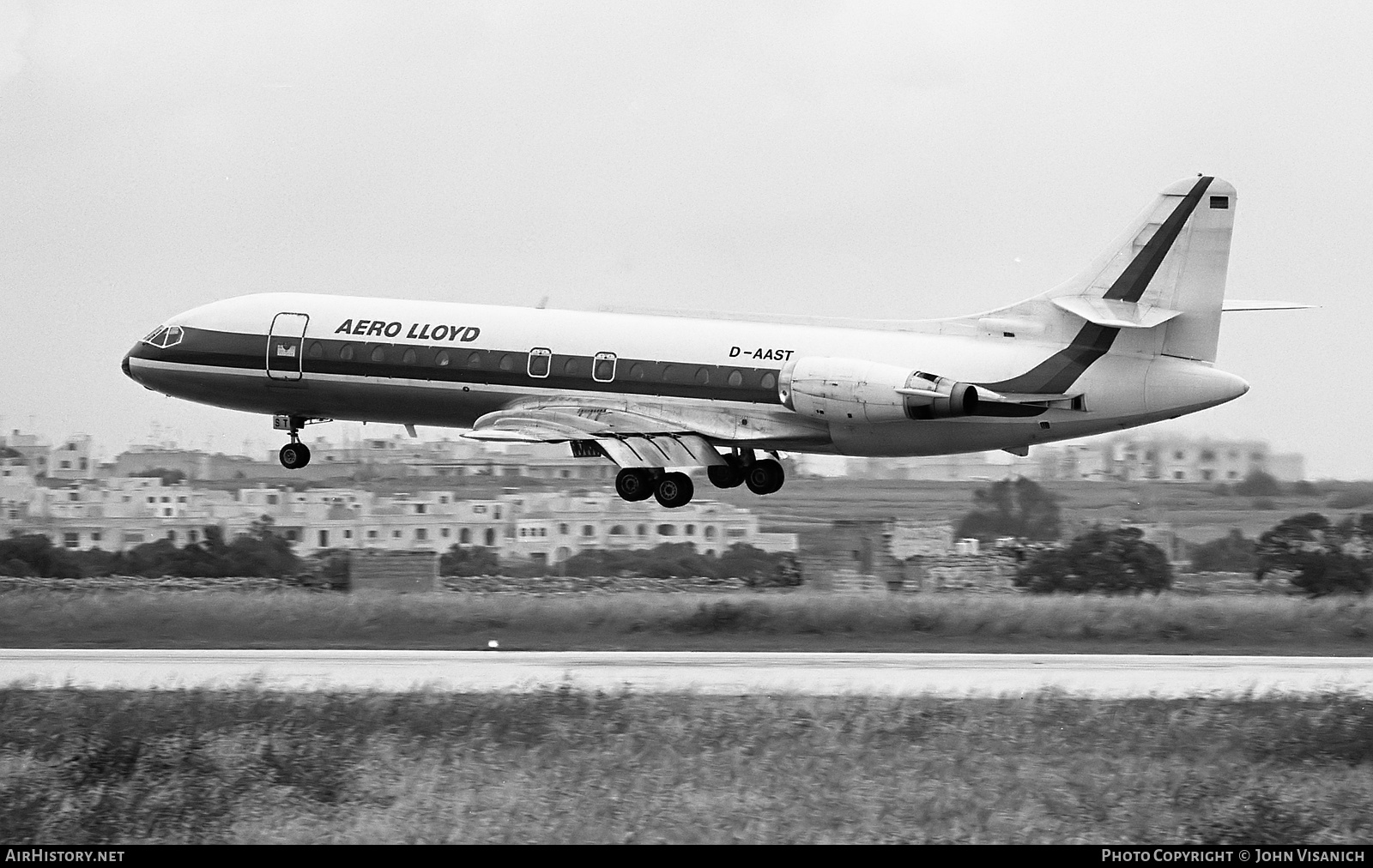 Aircraft Photo of D-AAST | Sud SE-210 Caravelle 10B1R | Aero Lloyd | AirHistory.net #470899