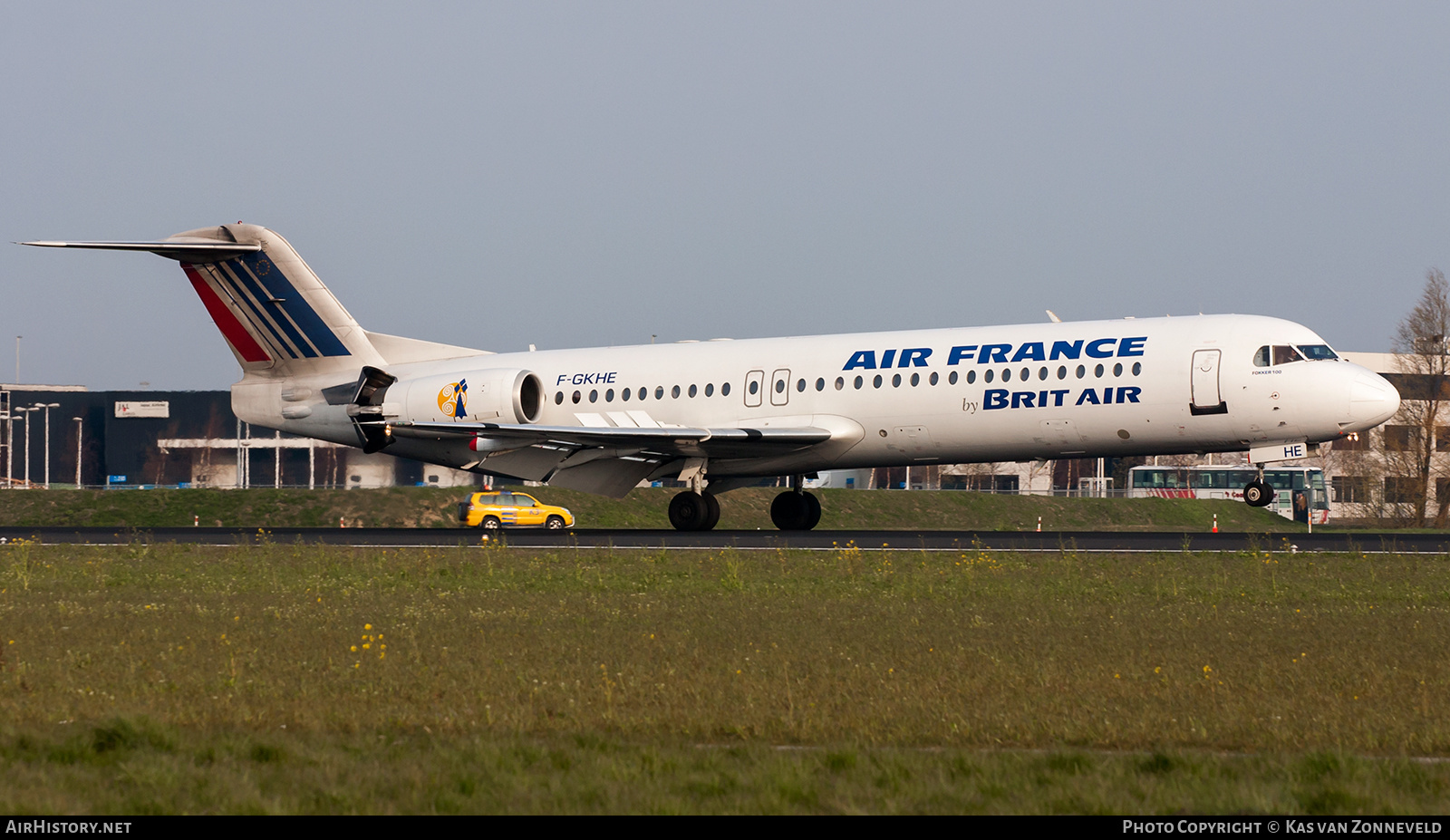 Aircraft Photo of F-GKHE | Fokker 100 (F28-0100) | Air France | AirHistory.net #470928