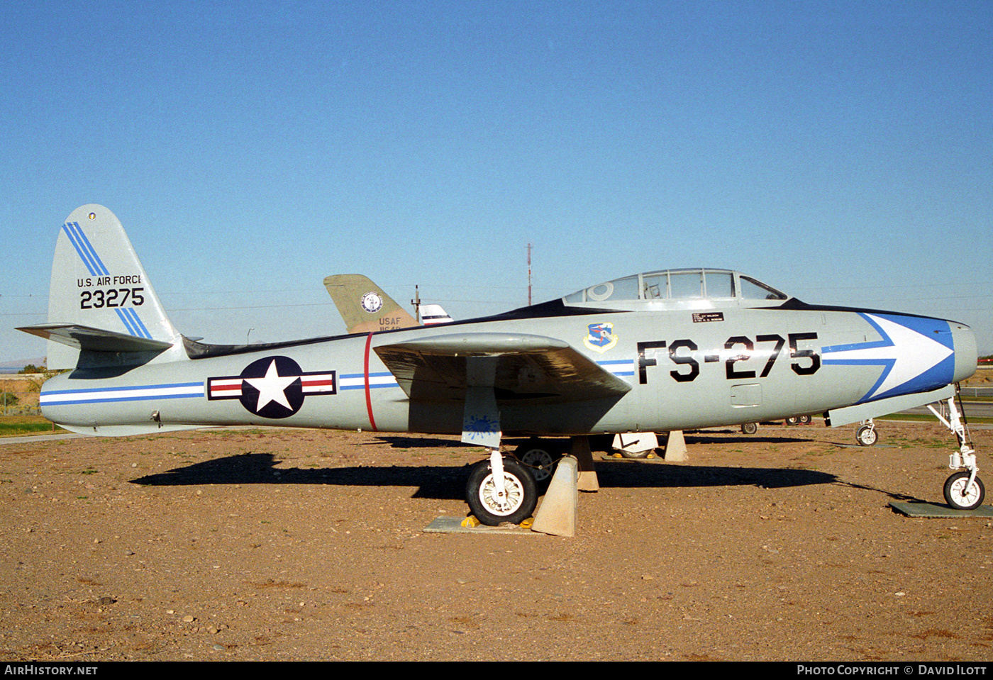 Aircraft Photo of 52-3275 / 23275 | Republic F-84G Thunderjet | USA - Air Force | AirHistory.net #470935