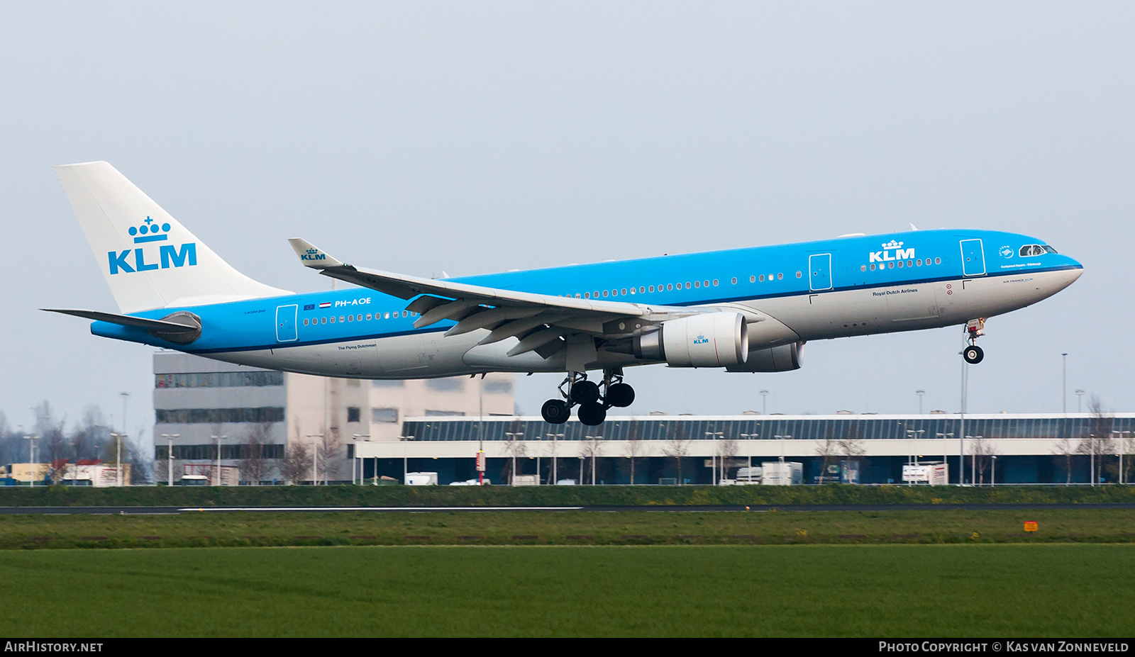 Aircraft Photo of PH-AOE | Airbus A330-203 | KLM - Royal Dutch Airlines | AirHistory.net #470936