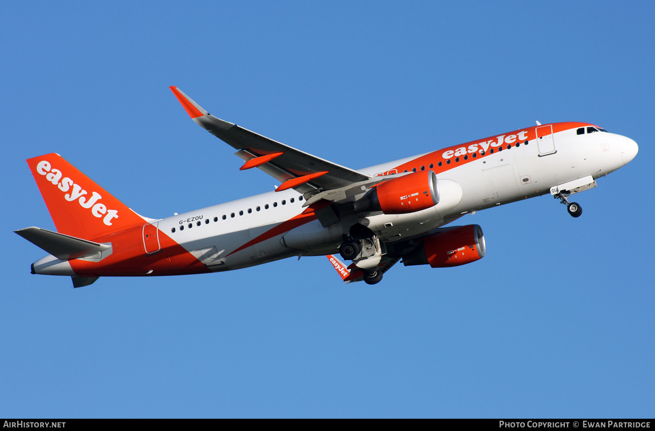 Aircraft Photo of G-EZOU | Airbus A320-214 | EasyJet | AirHistory.net #470944