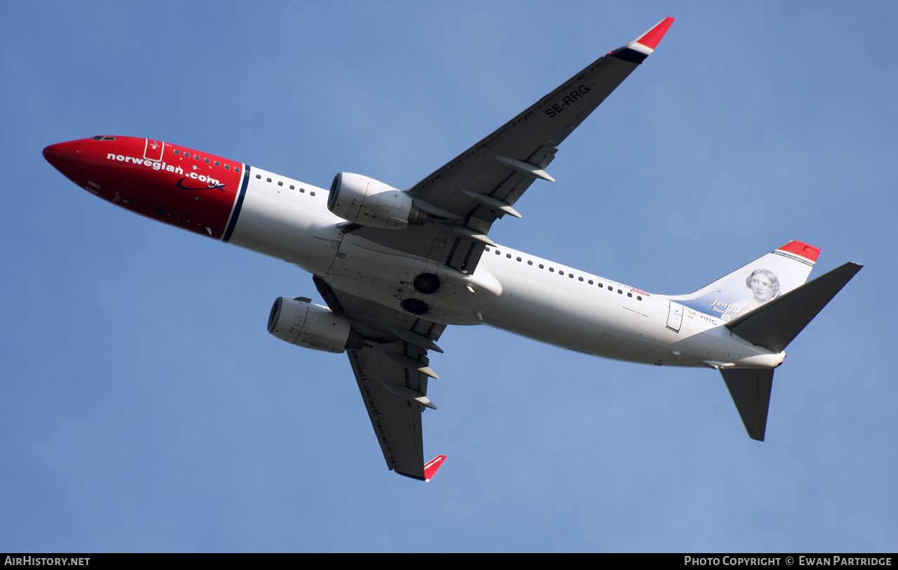 Aircraft Photo of SE-RRG | Boeing 737-8JP | Norwegian | AirHistory.net #470946