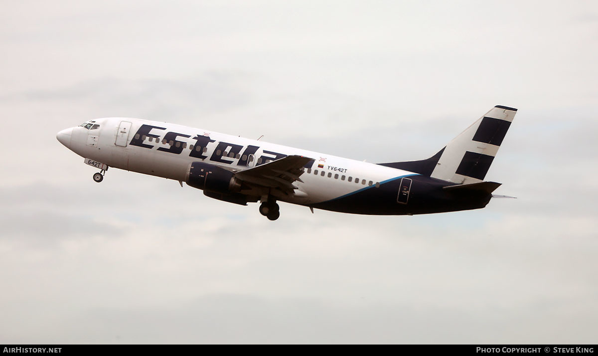 Aircraft Photo of YV-642T | Boeing 737-33A | Estelar Latinoamérica | AirHistory.net #470949