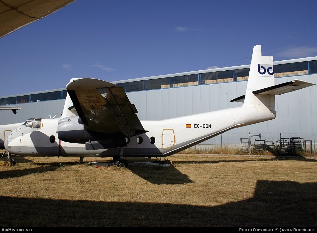 Aircraft Photo of EC-GQM | De Havilland Canada DHC-4A Caribou | Indra BDE - Base Documental de la Empresa | AirHistory.net #470956