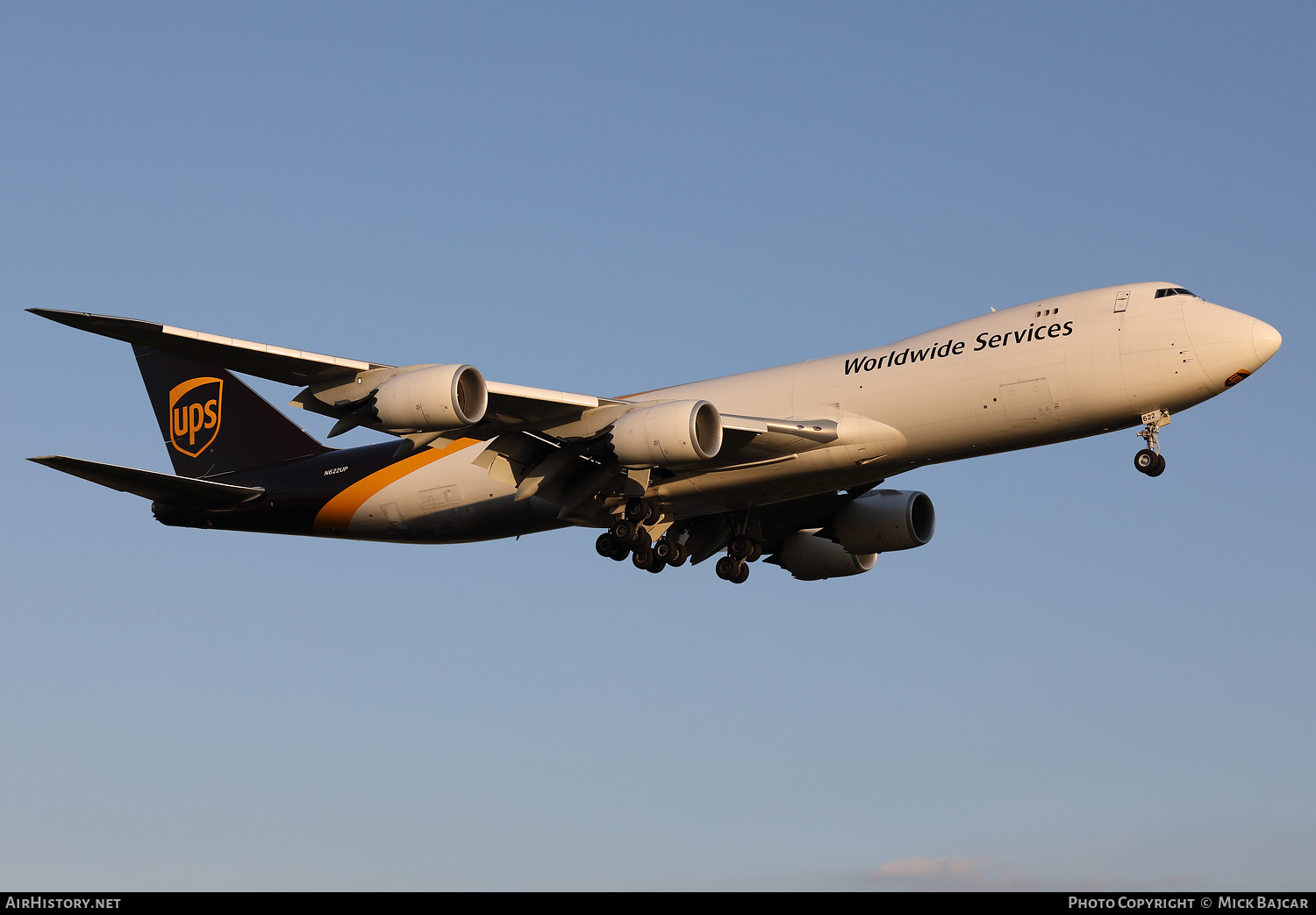 Aircraft Photo of N622UP | Boeing 747-8F | United Parcel Service - UPS | AirHistory.net #470962