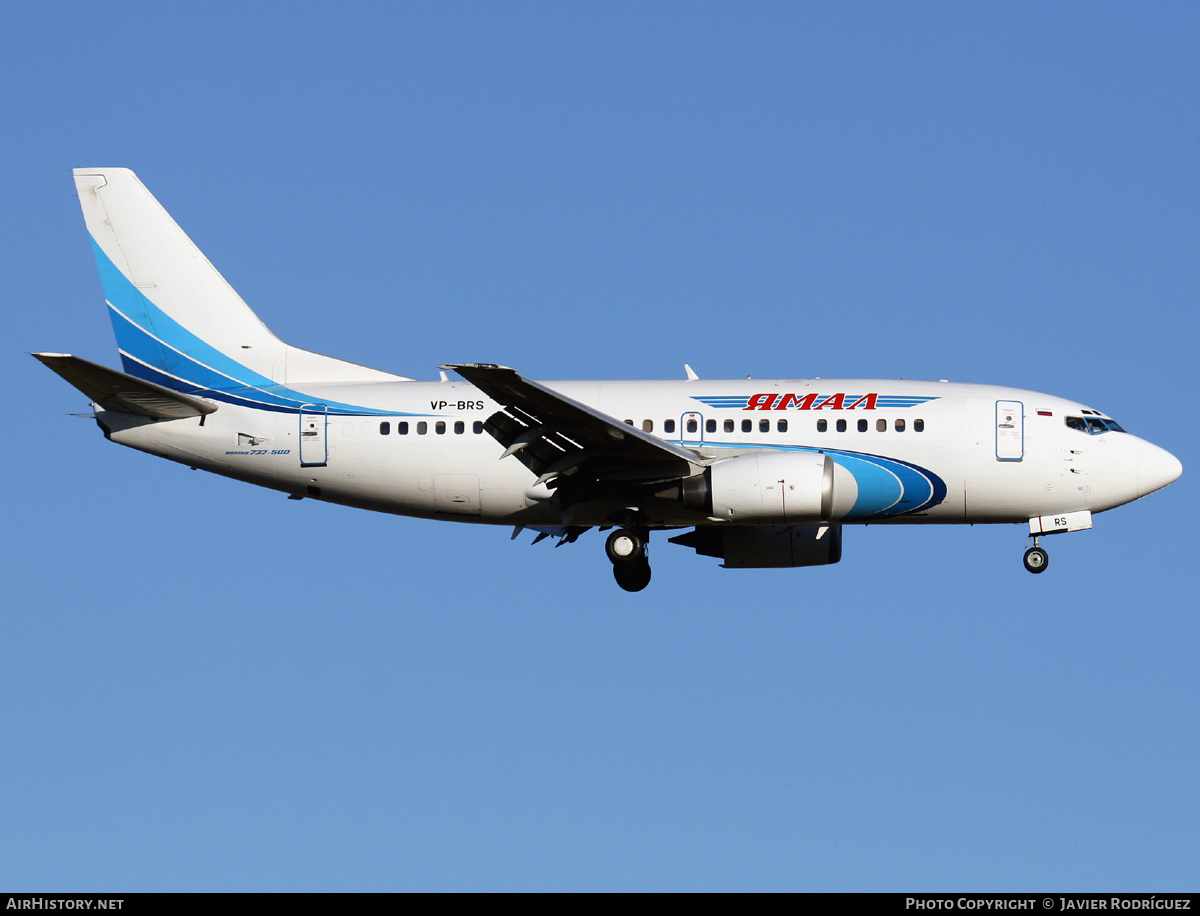 Aircraft Photo of VP-BRS | Boeing 737-528 | Yamal Airlines | AirHistory.net #470966