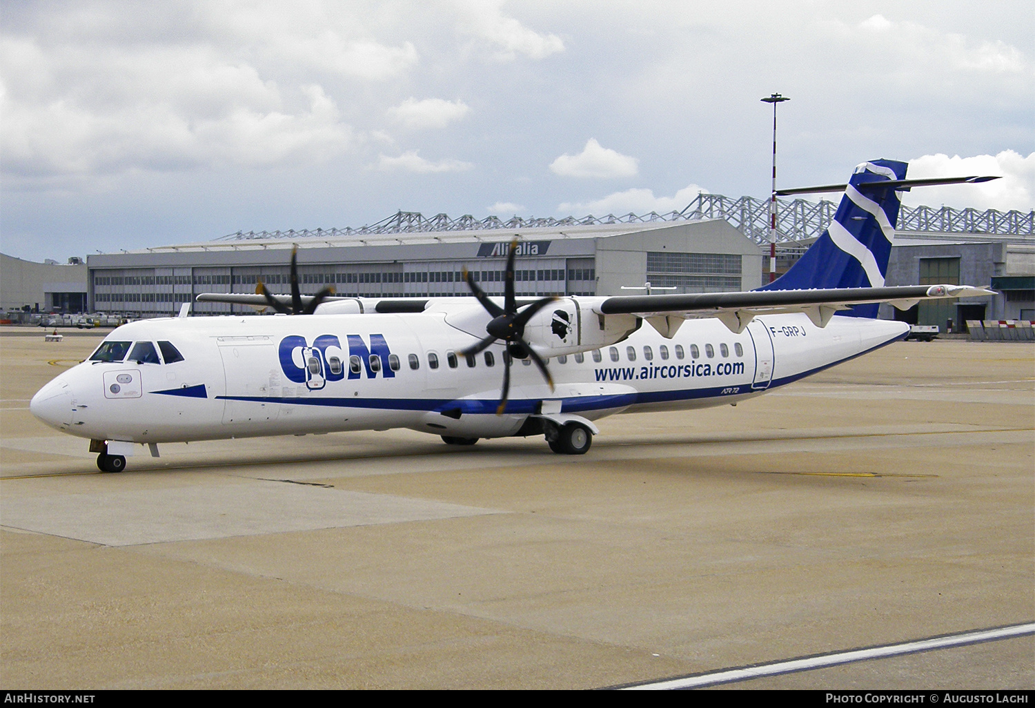 Aircraft Photo of F-GRPJ | ATR ATR-72-500 (ATR-72-212A) | CCM Airlines - Compagnie Corse Méditerranée | AirHistory.net #470968