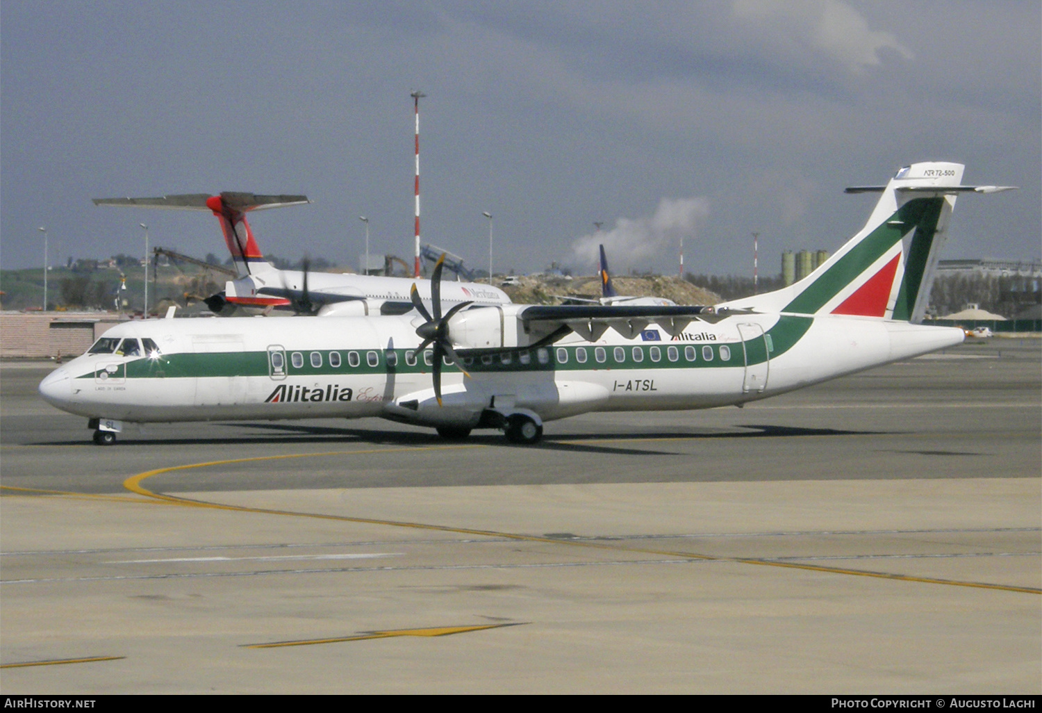 Aircraft Photo of I-ATSL | ATR ATR-72-500 (ATR-72-212A) | Alitalia Express | AirHistory.net #470972