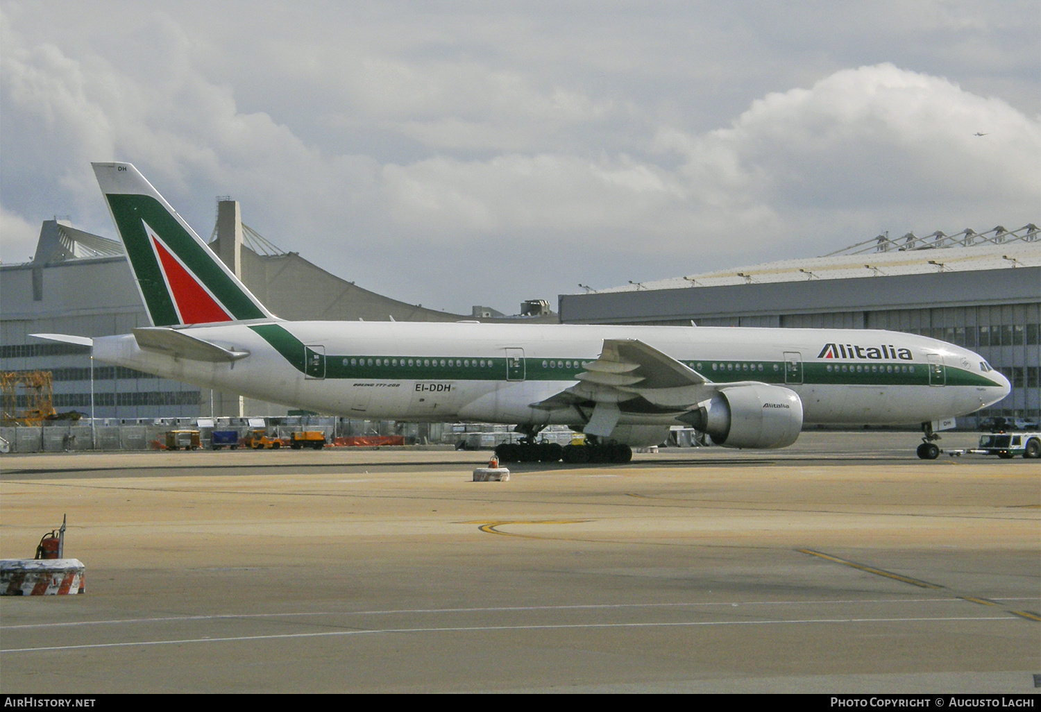 Aircraft Photo of EI-DDH | Boeing 777-243/ER | Alitalia | AirHistory.net #470985