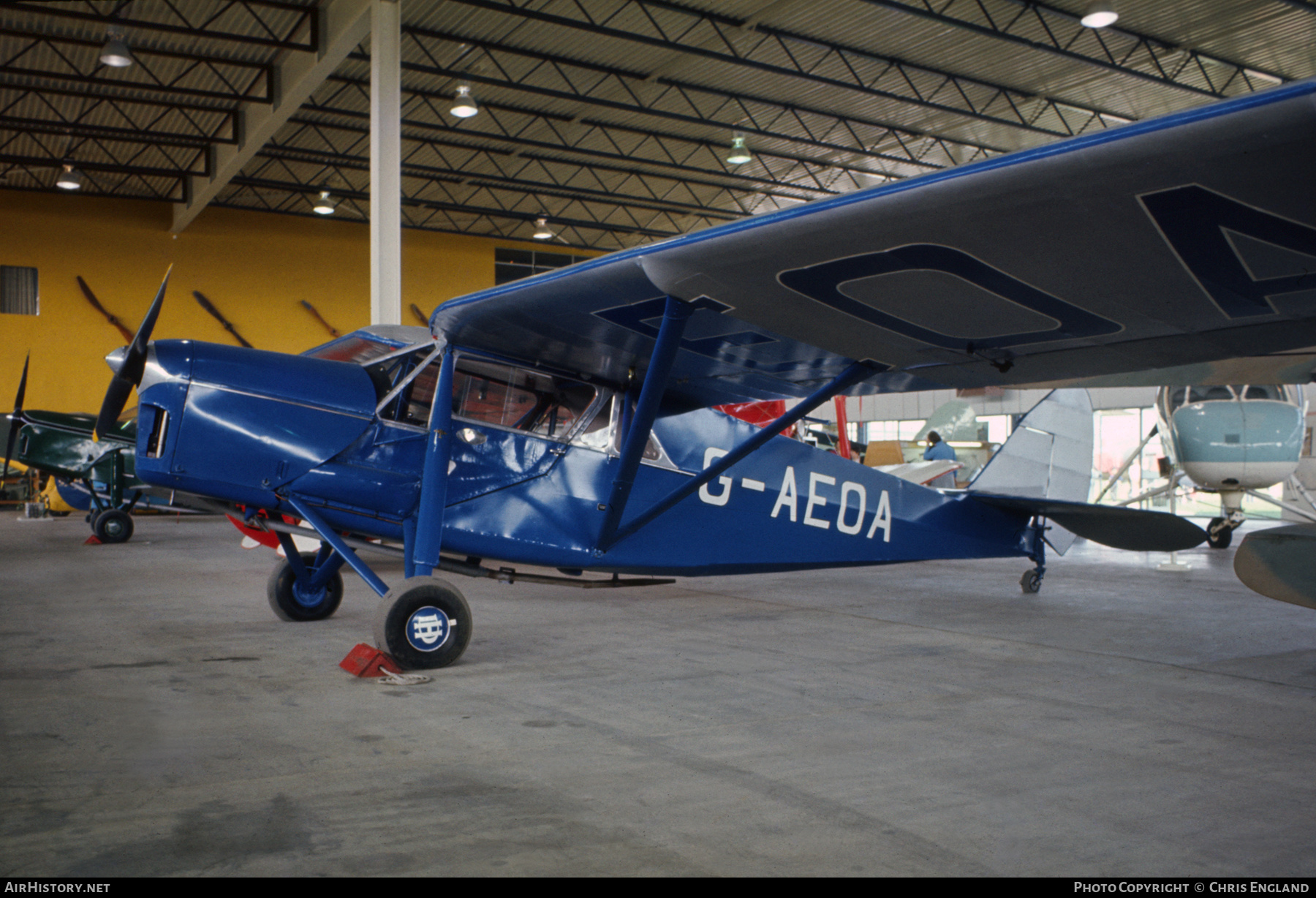 Aircraft Photo of G-AEOA | De Havilland D.H. 80A Puss Moth | AirHistory.net #470996