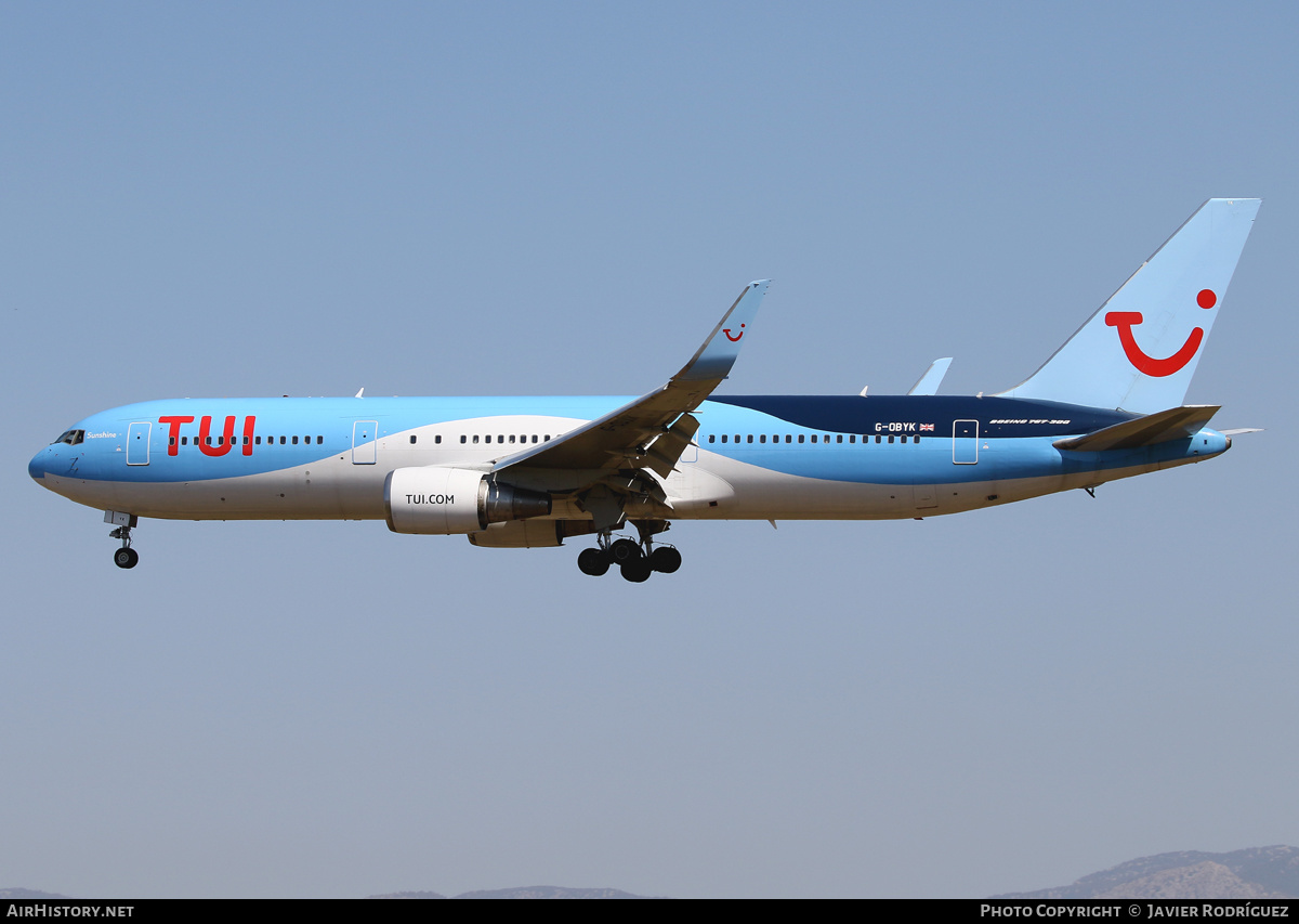 Aircraft Photo of G-OBYK | Boeing 767-38A/ER | TUI | AirHistory.net #471000
