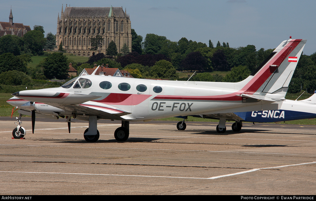 Aircraft Photo of OE-FOX | Cessna 340A | AirHistory.net #471004