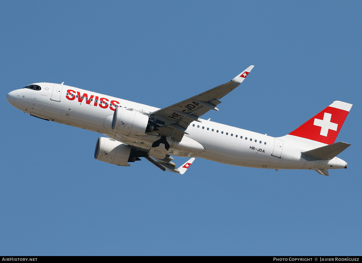 Aircraft Photo of HB-JDA | Airbus A320-271N | Swiss International Air Lines | AirHistory.net #471009