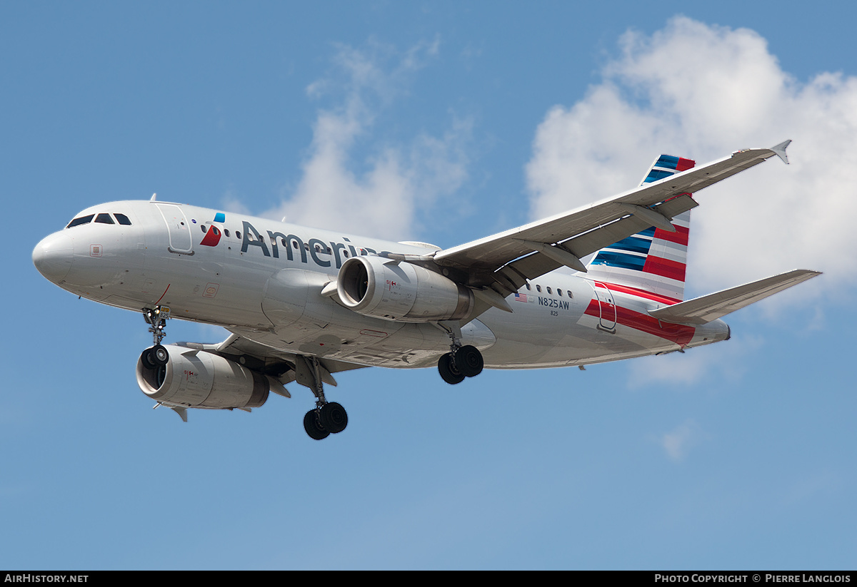 Aircraft Photo of N825AW | Airbus A319-132 | American Airlines | AirHistory.net #471058