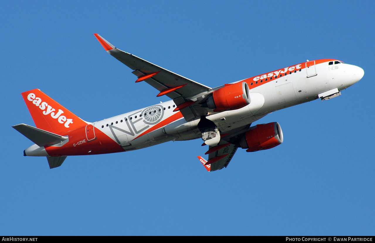 Aircraft Photo of G-UZHE | Airbus A320-251N | EasyJet | AirHistory.net #471063