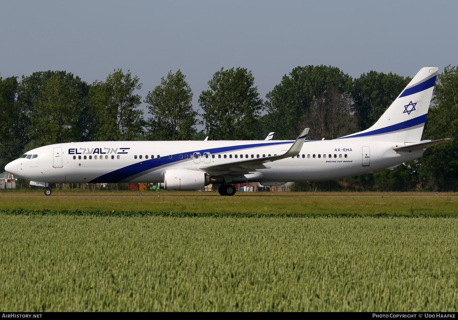 Aircraft Photo of 4X-EHA | Boeing 737-958/ER | El Al Israel Airlines | AirHistory.net #471070