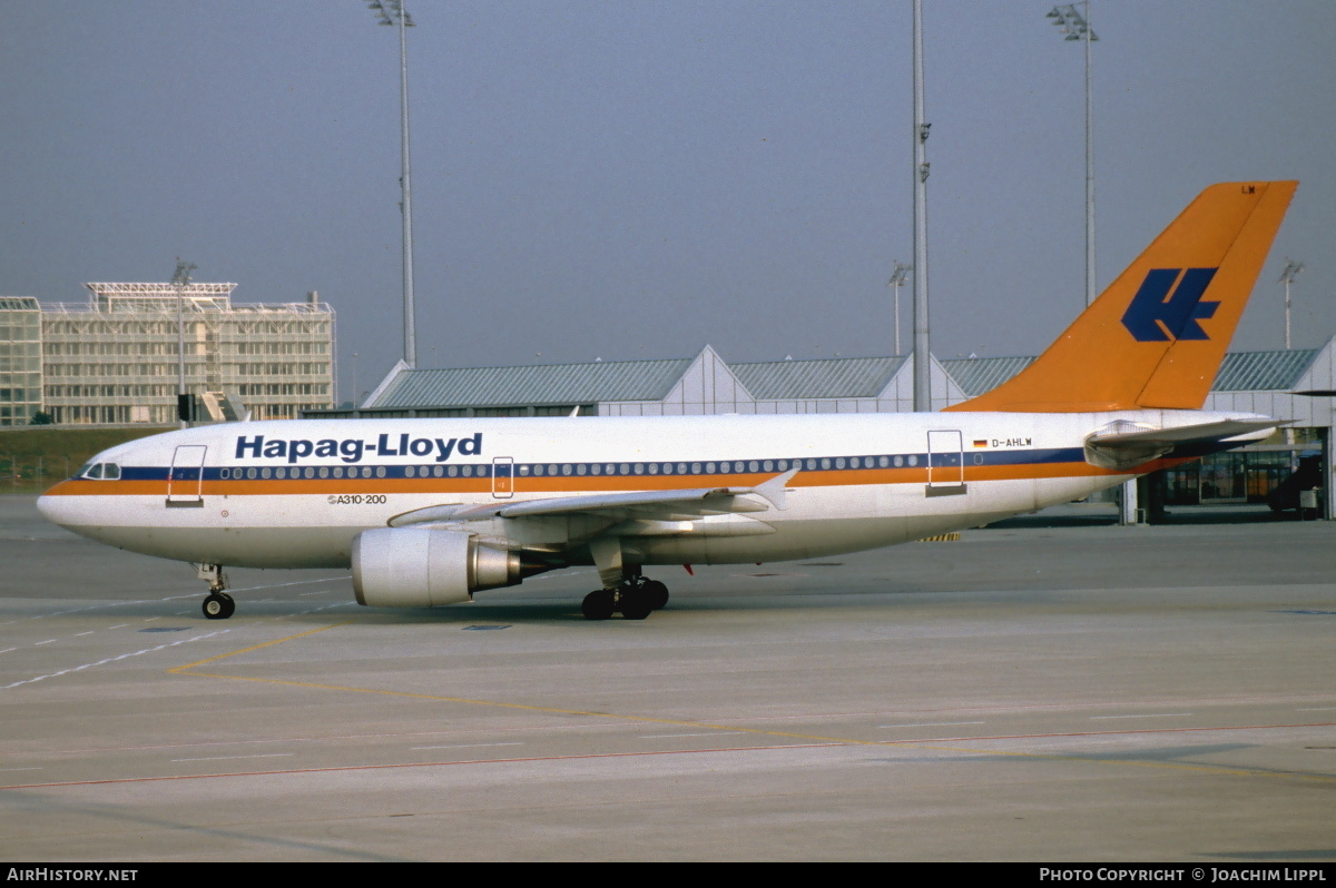 Aircraft Photo of D-AHLW | Airbus A310-204 | Hapag-Lloyd | AirHistory.net #471073