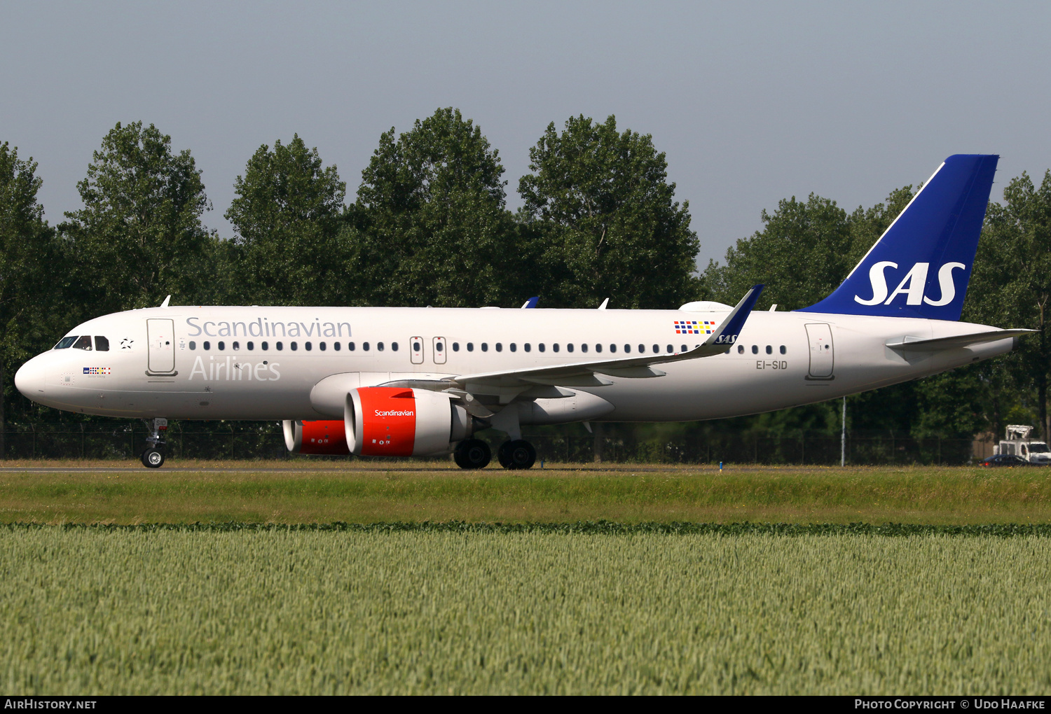 Aircraft Photo of EI-SID | Airbus A320-251N | Scandinavian Airlines - SAS | AirHistory.net #471074
