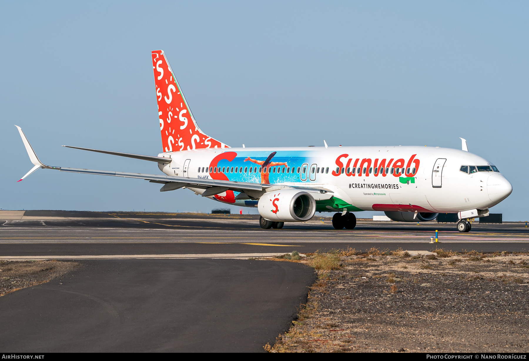 Aircraft Photo of PH-HSK | Boeing 737-8K2 | Transavia | AirHistory.net #471078