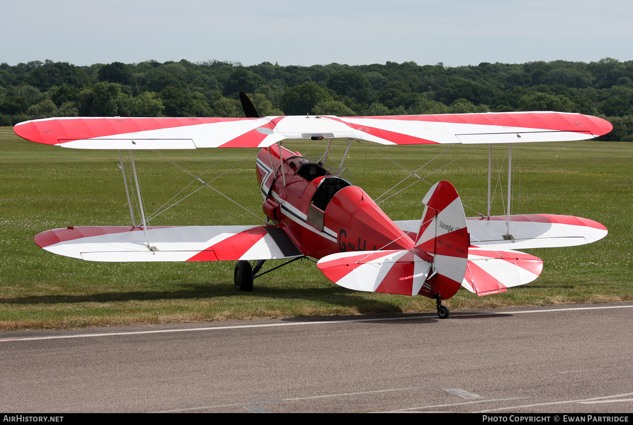 Aircraft Photo of G-HJSS | Stampe-Vertongen SV-4C | AirHistory.net #471079