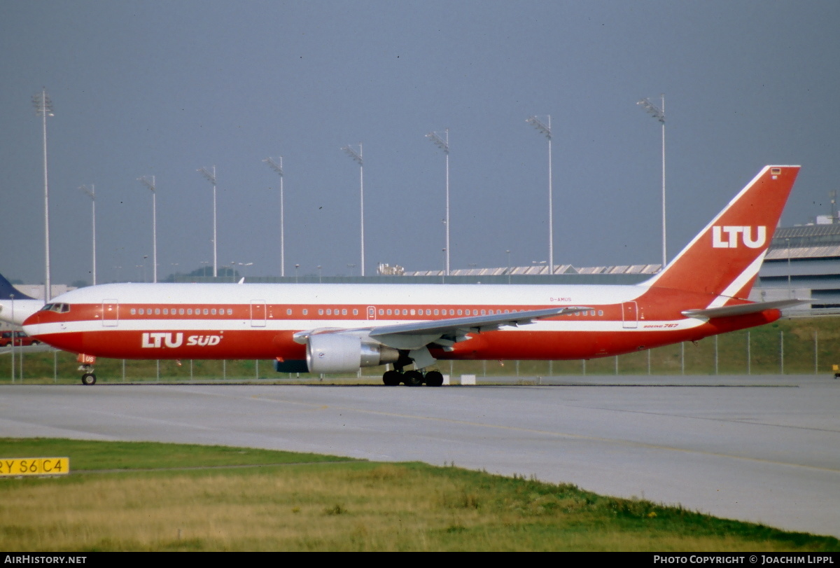 Aircraft Photo of D-AMUS | Boeing 767-3G5/ER | LTU Süd - Lufttransport-Unternehmen | AirHistory.net #471096