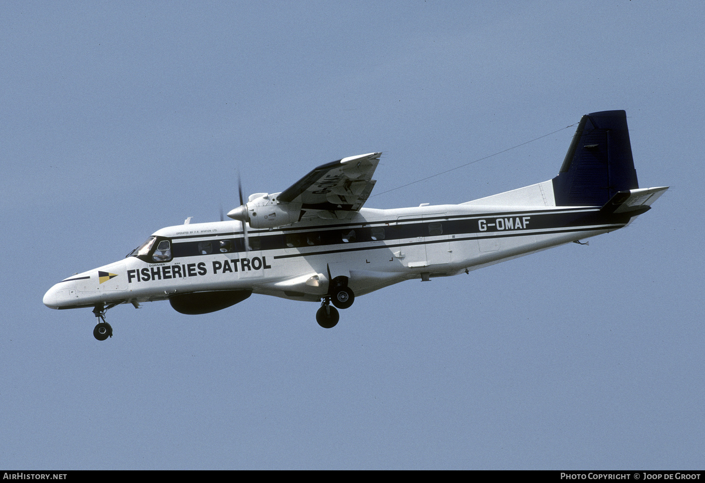 Aircraft Photo of G-OMAF | Dornier 228-200 | Fisheries Patrol | AirHistory.net #471098