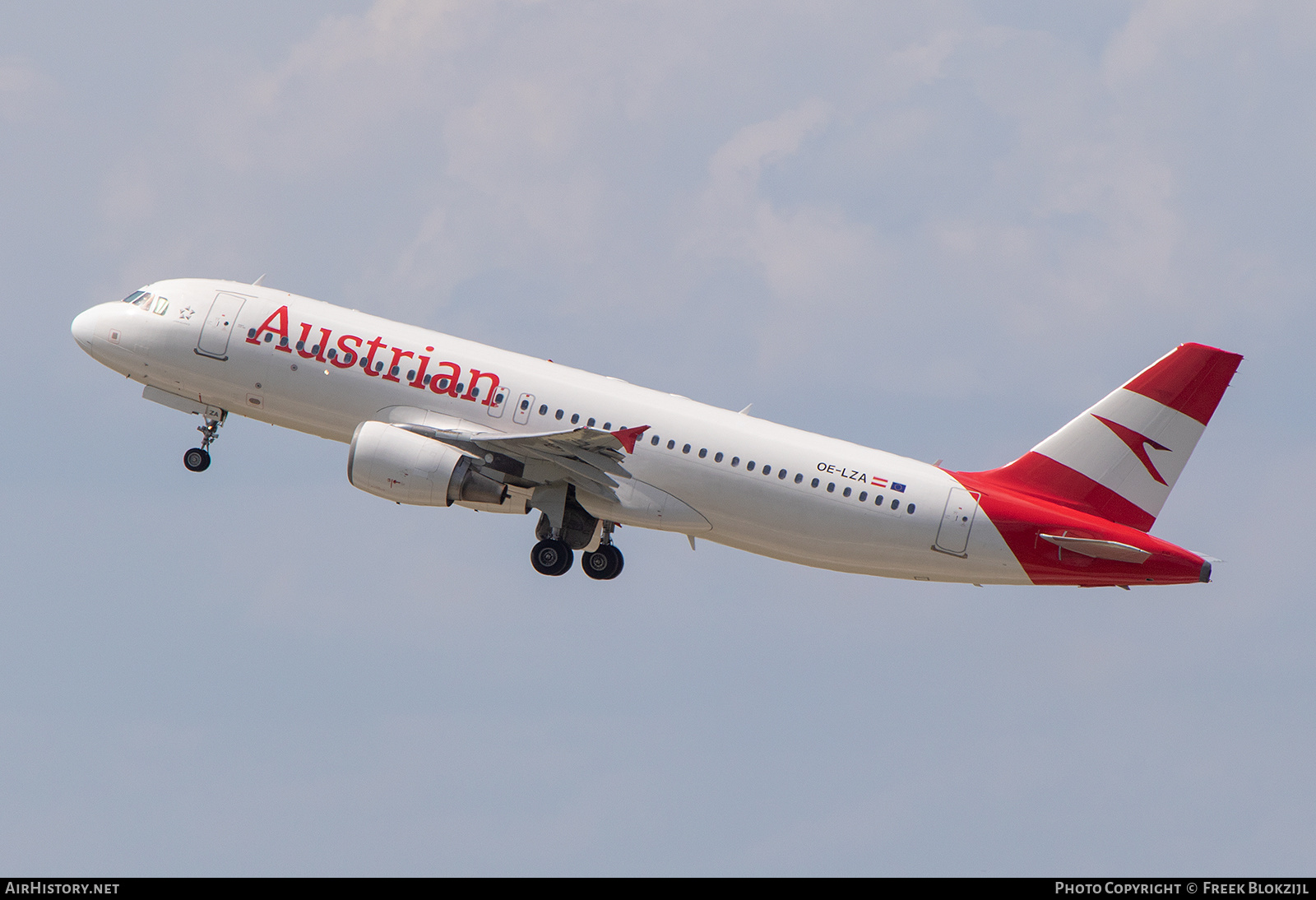Aircraft Photo of OE-LZA | Airbus A320-214 | Austrian Airlines | AirHistory.net #471101