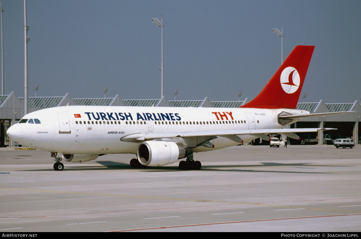Aircraft Photo of TC-JCU | Airbus A310-203 | THY Türk Hava Yolları - Turkish Airlines | AirHistory.net #471102