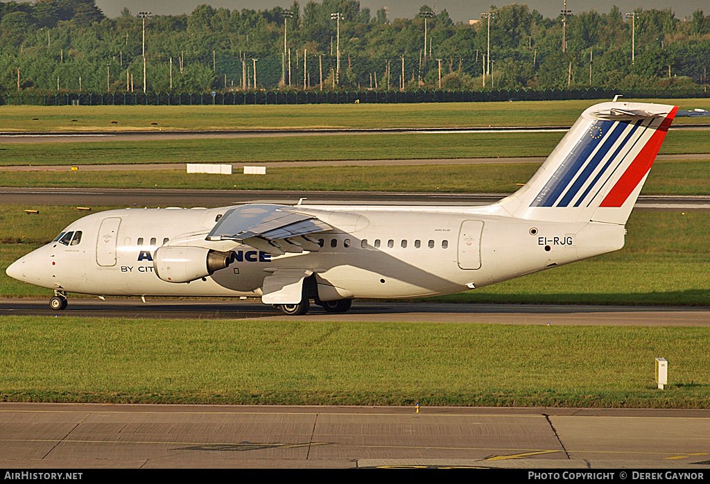 Aircraft Photo of EI-RJG | British Aerospace Avro 146-RJ85 | Air France | AirHistory.net #471116