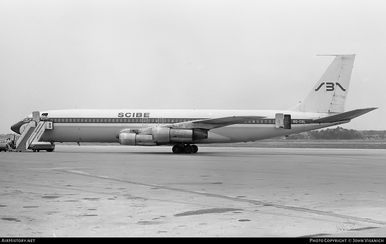 Aircraft Photo of 9Q-CBL | Boeing 707-321B | Scibe Airlift Zaire - SBZ | AirHistory.net #471126