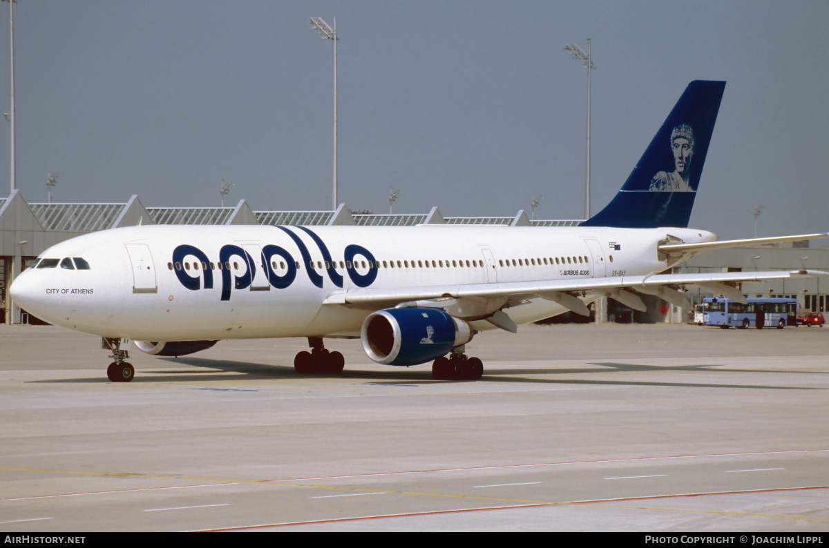 Aircraft Photo of SX-BAY | Airbus A300B4-203 | Apollo Airlines | AirHistory.net #471138