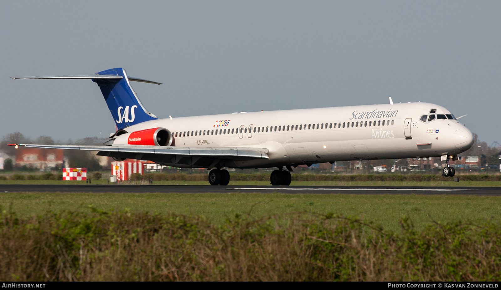 Aircraft Photo of LN-RML | McDonnell Douglas MD-82 (DC-9-82) | Scandinavian Airlines - SAS | AirHistory.net #471142