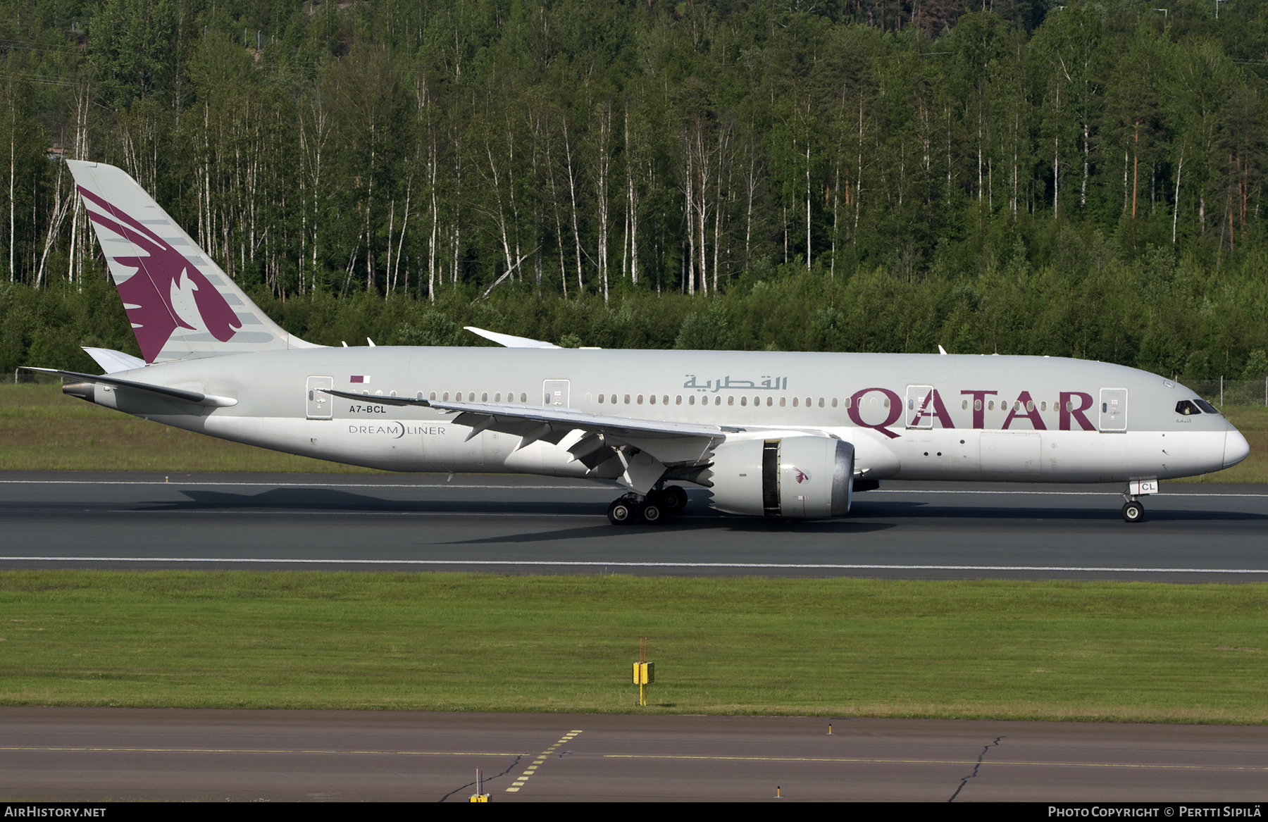 Aircraft Photo of A7-BCL | Boeing 787-8 Dreamliner | Qatar Airways | AirHistory.net #471178