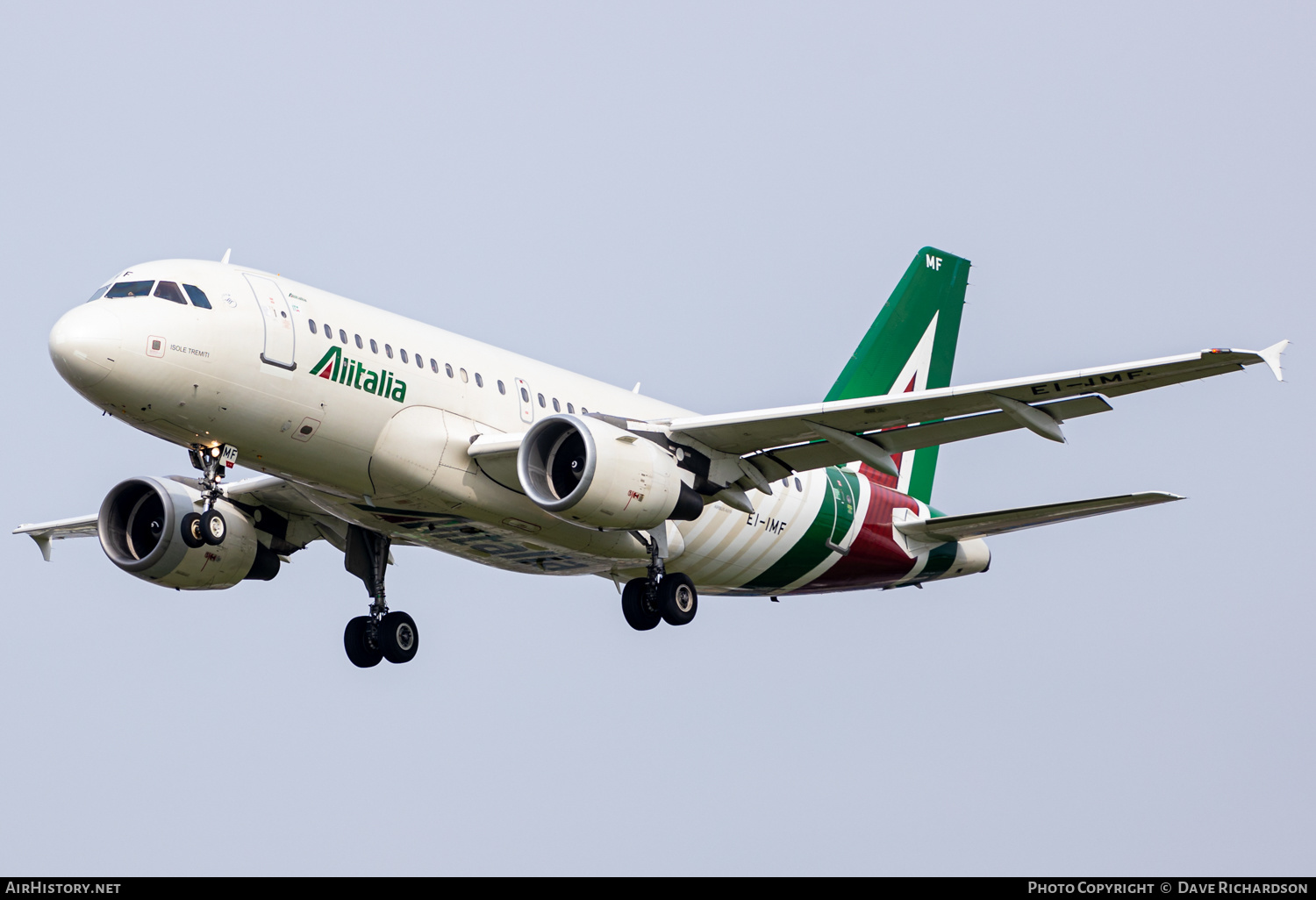 Aircraft Photo of EI-IMF | Airbus A319-112 | Alitalia | AirHistory.net #471188