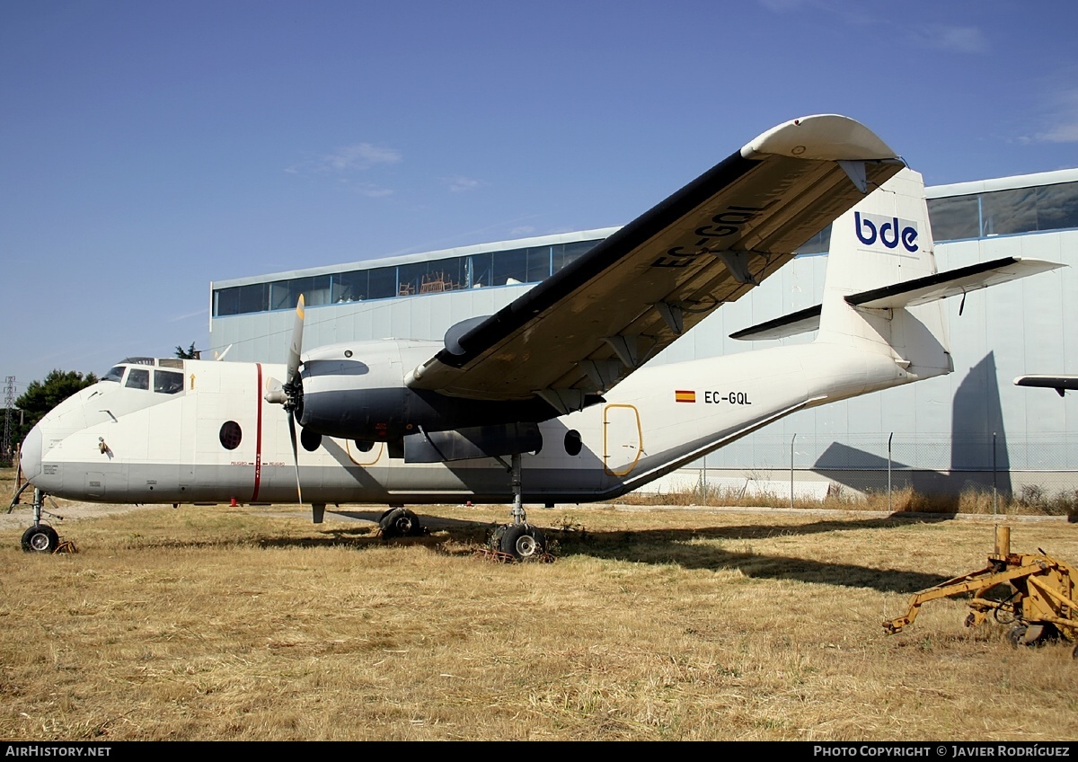 Aircraft Photo of EC-GQL | De Havilland Canada DHC-4A Caribou | Indra BDE - Base Documental de la Empresa | AirHistory.net #471196