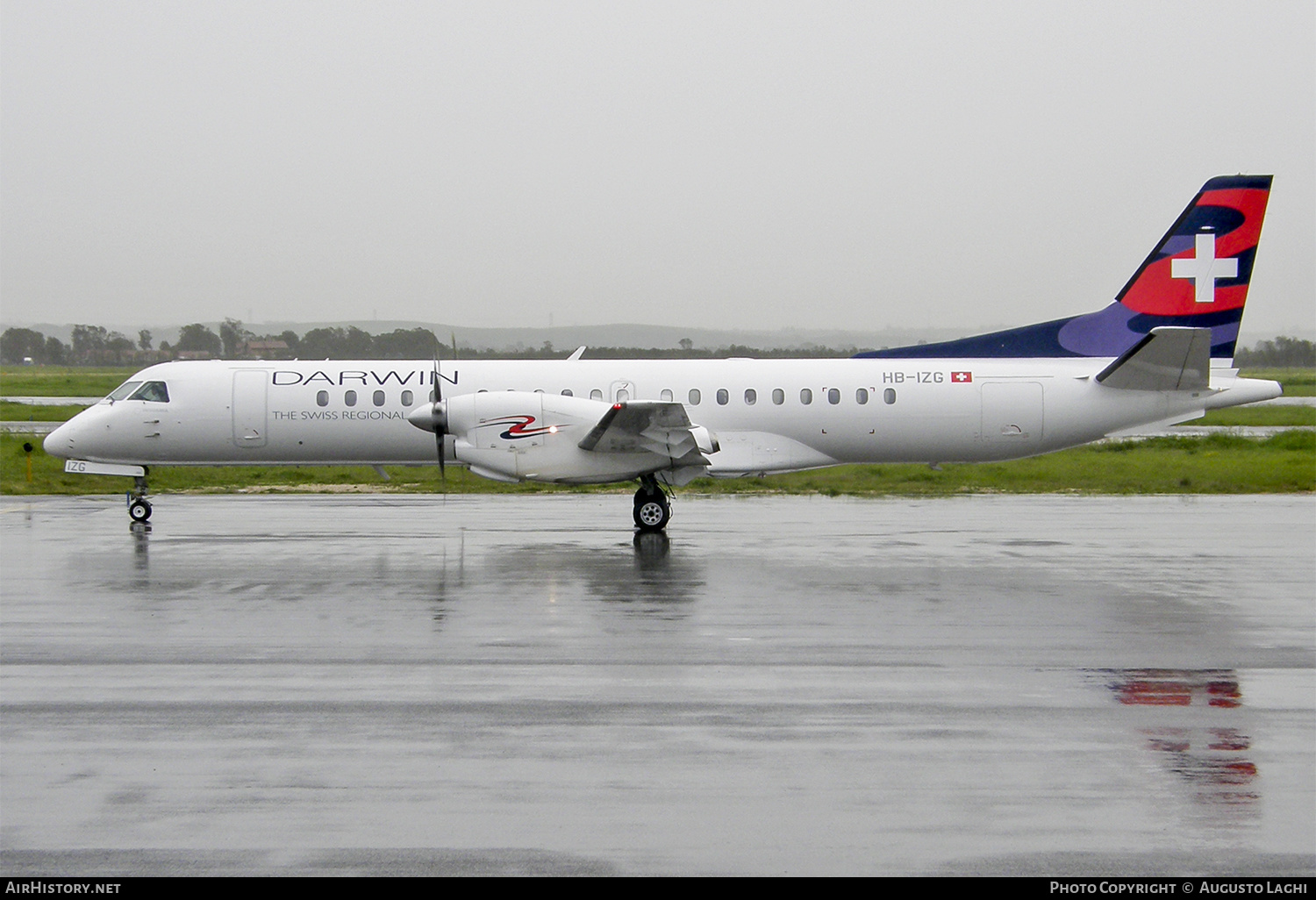 Aircraft Photo of HB-IZG | Saab 2000 | Darwin Airline | AirHistory.net #471218